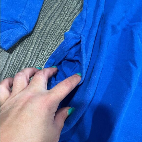 Nike Womens Sweatshirt Hoodie Wildcats University of Kentucky Blue Size S - Picture 2 of 12